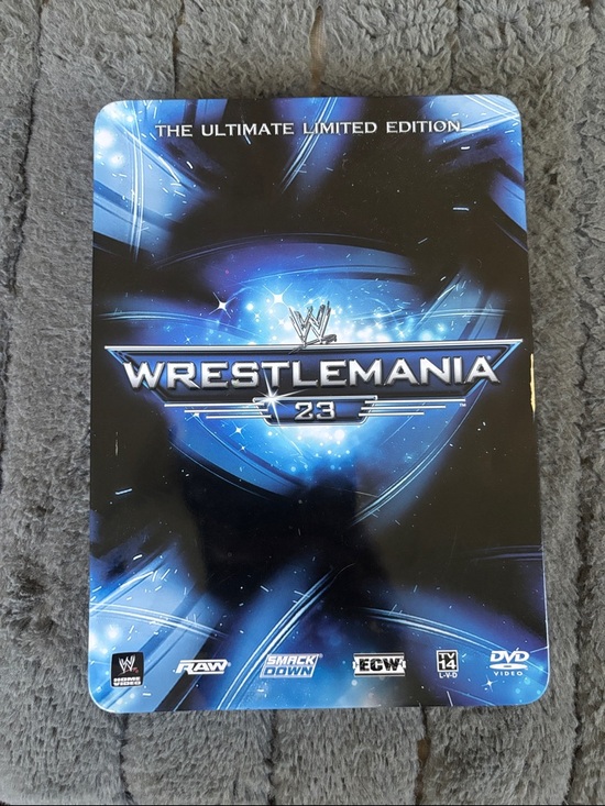 WWE Other - WWE WrestleMania 23 Steelbook Ultimate Limited Edition 3-Discs (Wrestling) DVD